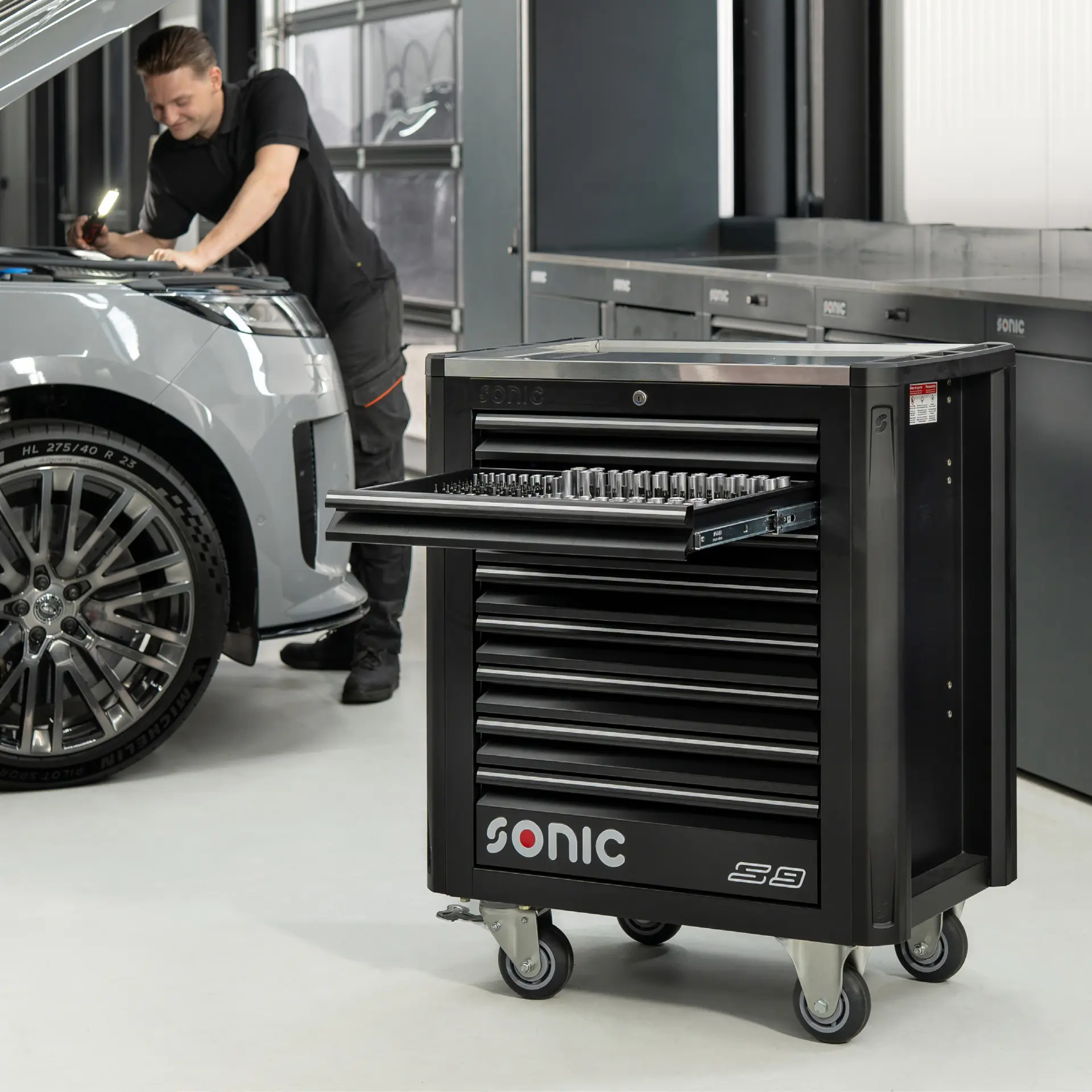 NEXT S9 toolbox black 429-pcs